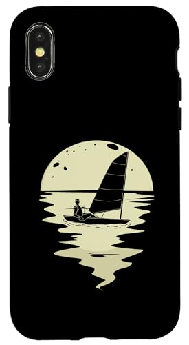 Segler Segel Boot Segelschiff Nacht sailing Segeln Hülle für iPhone X/XS Segler Segel Boot Segelschiff Nacht sailing Segeln Hülle für iPhone X/XS von Segeln Segel Segler Zubehör Geschenke Bekleidung