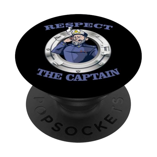 Segler Segel Schiff Segelschiff Respect the Captain Segeln PopSockets Klebender PopGrip Segler Segel Schiff Segelschiff Respect the Captain Segeln PopSockets Klebender PopGrip von Segeln Segel Segler Zubehör Geschenke Bekleidung
