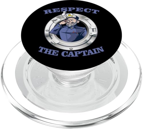 Segler Segel Schiff Segelschiff Respect the Captain Segeln PopSockets PopGrip für MagSafe Segler Segel Schiff Segelschiff Respect the Captain Segeln PopSockets PopGrip für MagSafe von Segeln Segel Segler Zubehör Geschenke Bekleidung