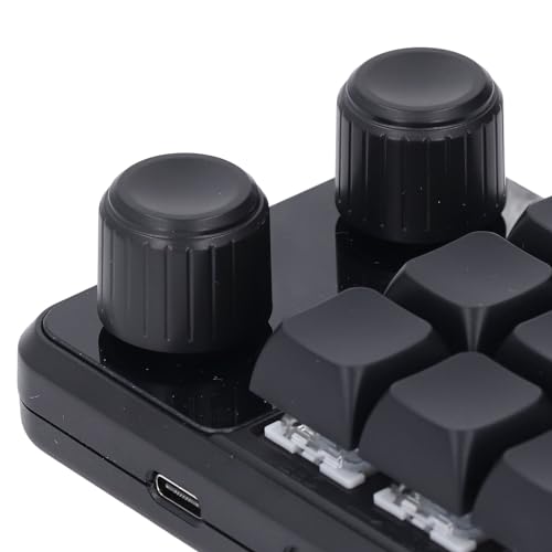 12 Tasten mechanische Tastatur RGB Light Dual Typ C Bluetooth 2,4 g Wireless programmierbarer Blauer Schaltertastatur für Spiele und Büro -ABS -Material 127 x 72mm 12 Tasten mechanische Tastatur RGB Light Dual Typ C Bluetooth 2,4 g Wireless programmierbarer Blauer Schaltertastatur für Spiele und Büro -ABS -Material 127 x 72mm von Segrehy