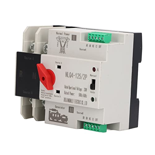 2p Dual Power Automatic Transfer Switch Generator Ununterbrochener Umschalter AC230V (20a) von Segrehy