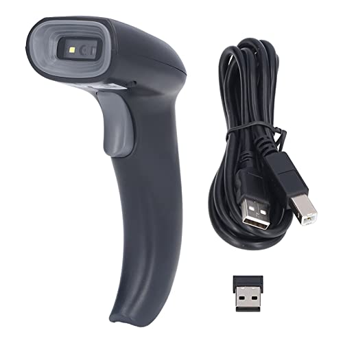 Barcode -Scanner QR -Code -Leser Wireless große Kapazität eingebaute Batterie für Supermarkt -Einzelhandelsgeschäft Black ABS Barcode -Scanner QR -Code -Leser Wireless große Kapazität eingebaute Batterie für Supermarkt -Einzelhandelsgeschäft Black ABS von Segrehy
