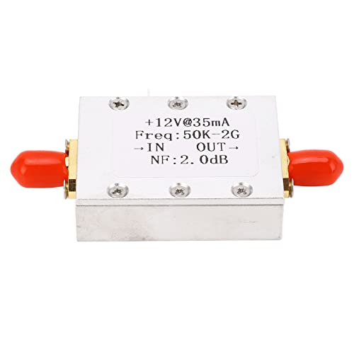 Breitbandverstärker Ultra-Breitband-LNA-Verstärker stabiler Signal mit hoher Verstärkung DC 9-15 V Breitbandverstärker Ultra-Breitband-LNA-Verstärker stabiler Signal mit hoher Verstärkung DC 9-15 V von Segrehy