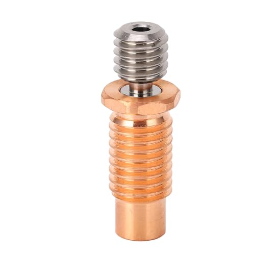 Düse Throat Bimetal Wärmebruch Wärmebrüche Hitzbrecher Röhrchen Hochleistung langlebig zuverlässiges 3D -Druckerzubehör für V6 1,75 mm Filament Titanlegierkupferkonstruktion Düse Throat Bimetal Wärmebruch Wärmebrüche Hitzbrecher Röhrchen Hochleistung langlebig zuverlässiges 3D -Druckerzubehör für V6 1,75 mm Filament Titanlegierkupferkonstruktion von Segrehy
