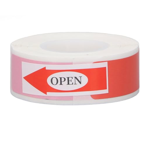 Etikettenpapier für Thermodrucker, wasserfest, ölbeständig, kratzfest, selbstklebende Etiketten für Kleidung, Etiketten, Lebensmitteletiketten, 12 x 40 mm, Rolle mit 150 Blatt Etikettenpapier für Thermodrucker, wasserfest, ölbeständig, kratzfest, selbstklebende Etiketten für Kleidung, Etiketten, Lebensmitteletiketten, 12 x 40 mm, Rolle mit 150 Blatt von Segrehy