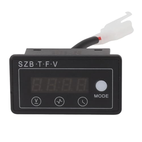 Generator Digital Display Messgerät genaue Schnellreaktionsmotor -Spannungsmesser Kunststoffmaterial für Benzingenerator 90 250 V von Segrehy