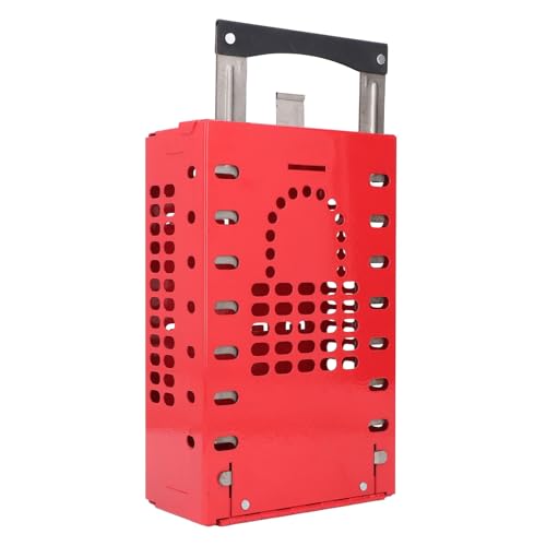 Lockout Tagout Lock Box Edelstahl Nylon Griff tragbare Energieisolation Sicherheitsgruppe Box 14 Vorhängeschloss Kapazität Multifunktional langlebige Sicherheitsausrüstung für Lockout Tagout Lock Box Edelstahl Nylon Griff tragbare Energieisolation Sicherheitsgruppe Box 14 Vorhängeschloss Kapazität Multifunktional langlebige Sicherheitsausrüstung für von Segrehy