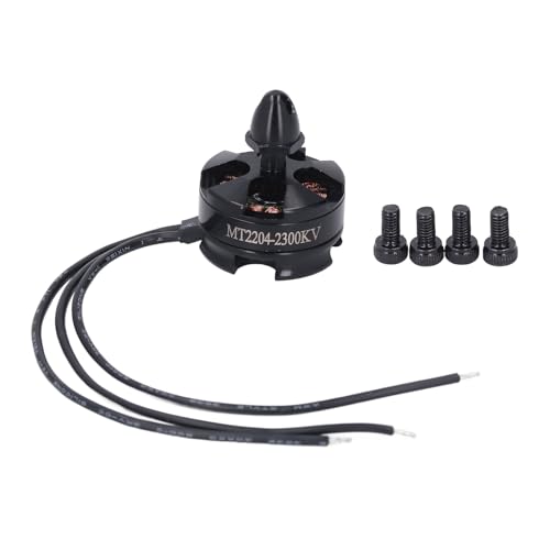RC FPV Drohnen bürstenloser Motor Hochleistung 2300 kV Maximaler Schub 420 g Leichtes Design mit Schrauben für QAV 180 210 250 Drohnen Schwarz Legierungsstahl RC FPV Drohnen bürstenloser Motor Hochleistung 2300 kV Maximaler Schub 420 g Leichtes Design mit Schrauben für QAV 180 210 250 Drohnen Schwarz Legierungsstahl von Segrehy
