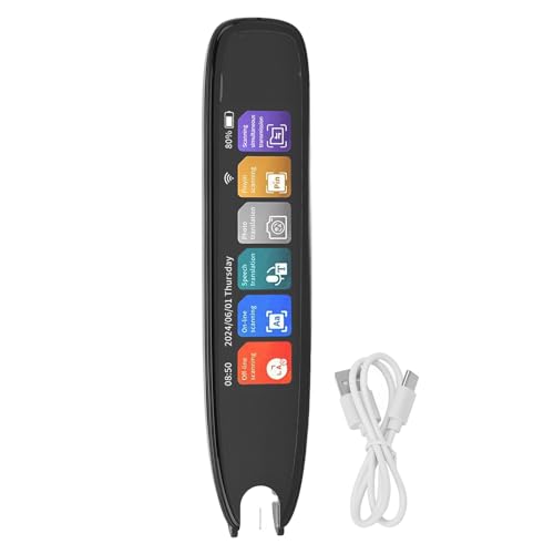 Scan Reader Pen Sprachübersetzer Smart Voice WiFi Scanning Übersetzungsgerät Online 142 Sprachen Unterstützung Mehrsprachige Text-to-Speech Offline-Übersetzung für Reisen, Scan Reader Pen Sprachübersetzer Smart Voice WiFi Scanning Übersetzungsgerät Online 142 Sprachen Unterstützung Mehrsprachige Text-to-Speech Offline-Übersetzung für Reisen, von Segrehy