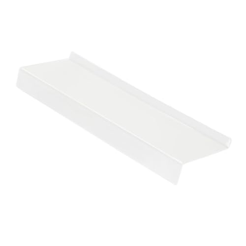Segrehy Acryl geneigte Computertastaturhalter Low Front Lip Polished Finish Keyboard Riser Tastaturhalter für Büro -Ergonomie Design Robustes Acrylmaterial passt zu Allen Tastaturen (Transparent) von Segrehy