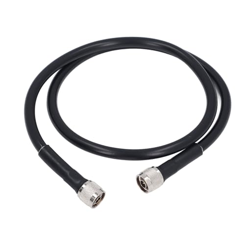 Segrehy N Typ männlicher Stecker RF -Kabel 50 & Ω Koax Verlängerungskabel GEL400 Testleitungsantennenverstärker 1M 3,28 Fuß Segrehy N Typ männlicher Stecker RF -Kabel 50 & Ω Koax Verlängerungskabel GEL400 Testleitungsantennenverstärker 1M 3,28 Fuß von Segrehy