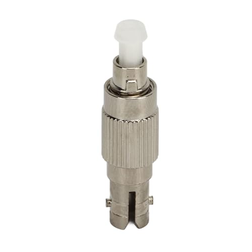Segrehy Optic Faser Adapter FC UPC Männlich an ST UPC Weibliche Hybridfaser -Konvertoren -Stecker Hochleistungsstabile Verbindung für Glasfaserverteilungsrahmen Breitbandzugriffsnetzwerk von Segrehy