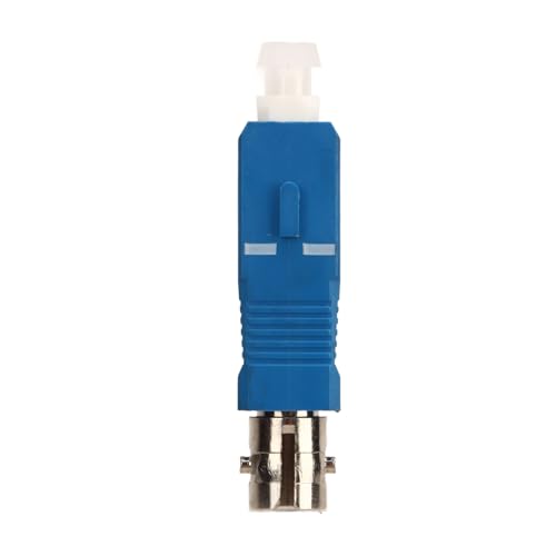 Segrehy SC männlich zu ST Female Adapter niedriger Verlust Einmodus -Glasfaser -Stecker Koppler für Glasfaserverteilungsrahmen und Kommunikationsnetzwerk Keramikschlärm Metallgehäuse von Segrehy
