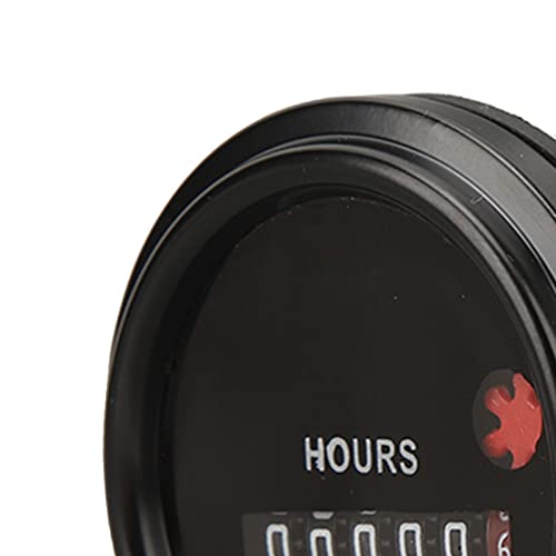 Stunde Meter Motorstunde Meter Generator Stunde Stunde Genauige Timing wasserdichte transparente Abdeckung ab Beutelstahlmaterial für Cummins -Generator DC6 80V Stunde Meter Motorstunde Meter Generator Stunde Stunde Genauige Timing wasserdichte transparente Abdeckung ab Beutelstahlmaterial für Cummins -Generator DC6 80V von Segrehy