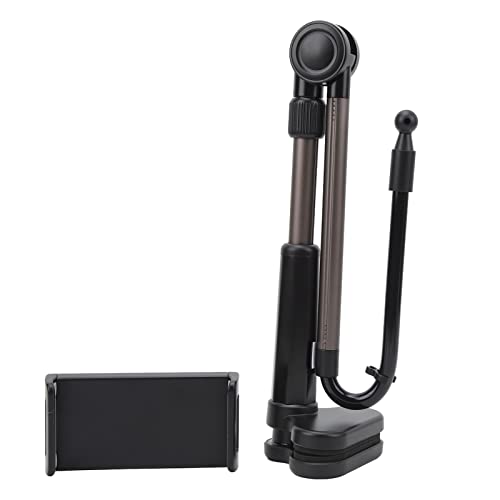 Tablet Klemmhalter Schreibtisch Mount Stall Flexible 360 -Grad -Rotation Universal Phone Klemme Halterung für Schreibtisch Esstisch Nachttisch Schwarz Aluminiumlegierung 17oz Tablet Klemmhalter Schreibtisch Mount Stall Flexible 360 -Grad -Rotation Universal Phone Klemme Halterung für Schreibtisch Esstisch Nachttisch Schwarz Aluminiumlegierung 17oz von Segrehy