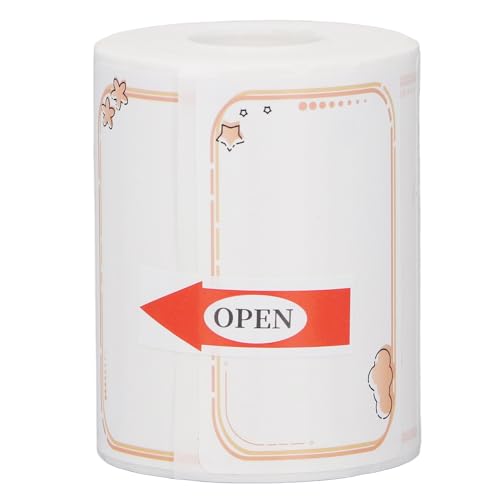 Thermal -Etikett -Druckerpapierrolle 220 Blätter wasserdichte ölfeste selbstklebende Wärmeetiketten 50 x 30 mm für die Organisation der Heimbüroschule (Sternrahmen) von Segrehy