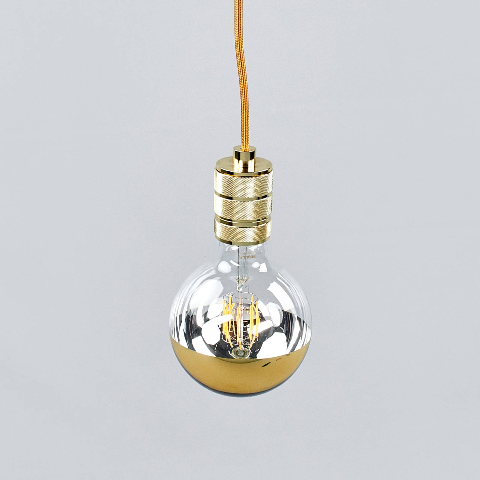 LED-Kopfspiegellampe E27 7W gold LED-Kopfspiegellampe E27 7W gold von Segula