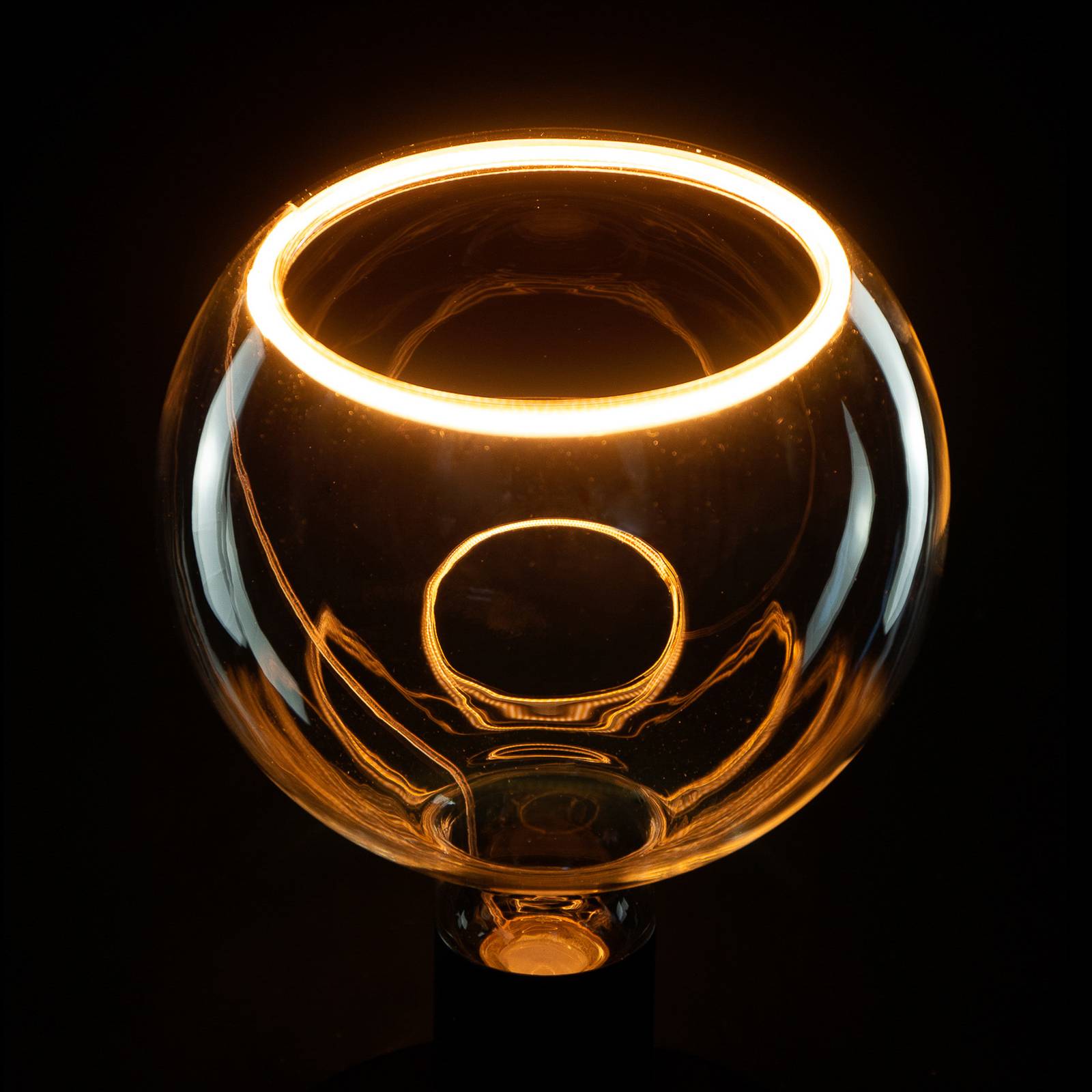 SEGULA LED-Floating-Globelampe G150 E27 4,5W klar von Segula