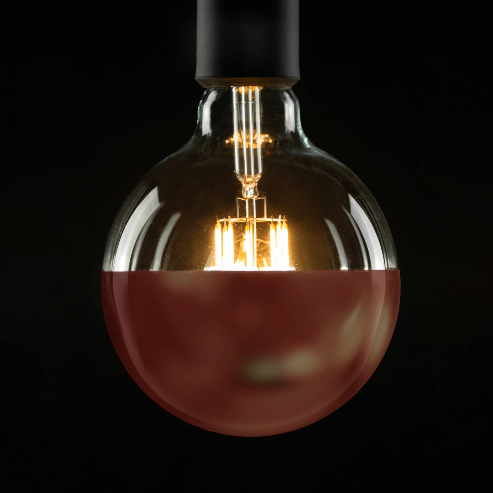 SEGULA LED-Globe E27 6,5W 927 Kopfspiegel kupfer SEGULA LED-Globe E27 6,5W 927 Kopfspiegel kupfer von Segula