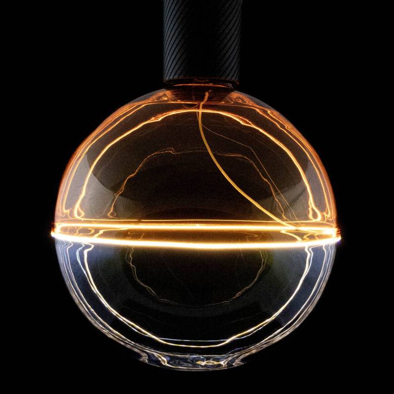SEGULA LED-Globe Illusion, E27 G190 blau/amber 6W 1.900K dim von Segula
