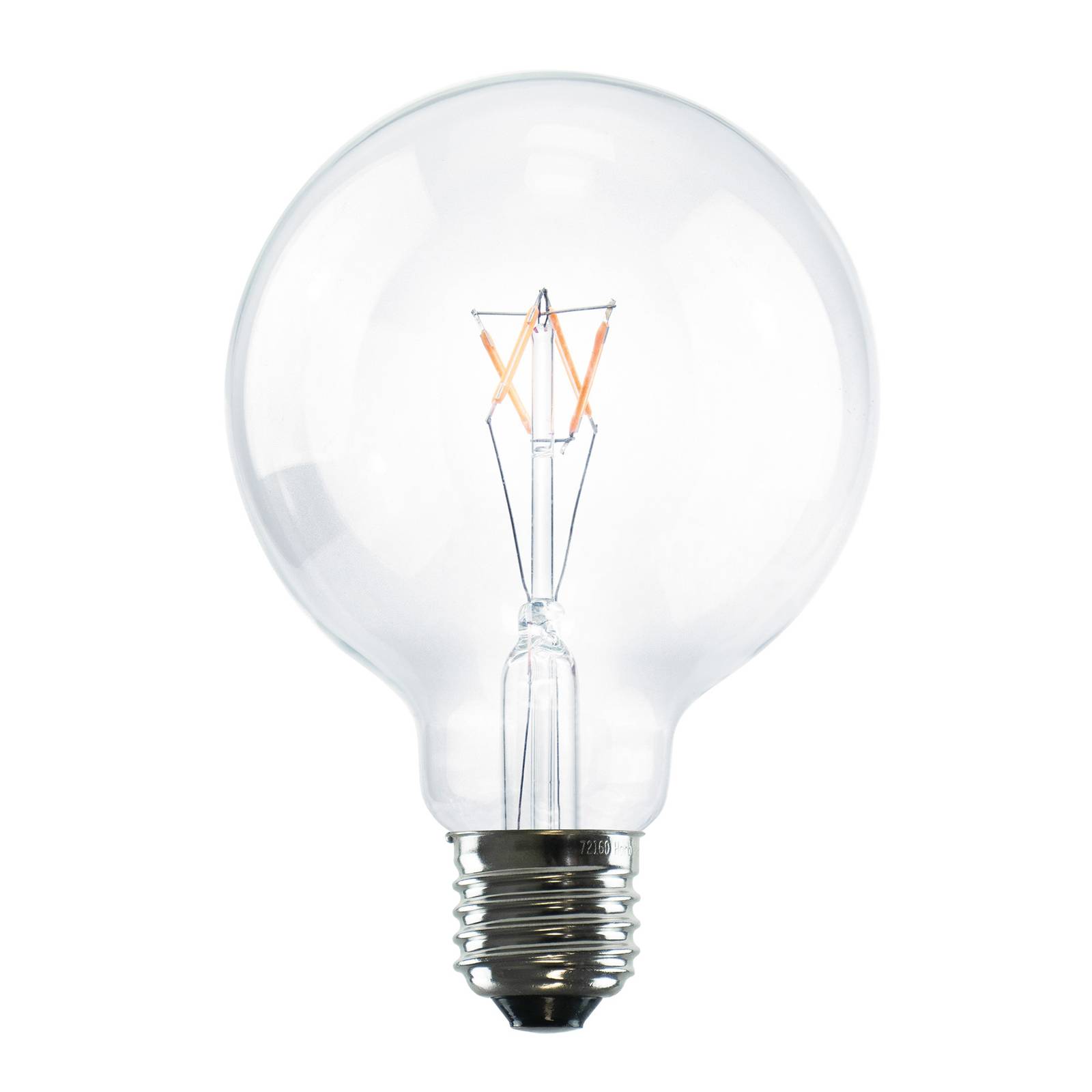 SEGULA LED-Globelampe 24V DC E27 G95 3W 927 Filament SEGULA LED-Globelampe 24V DC E27 G95 3W 927 Filament von Segula