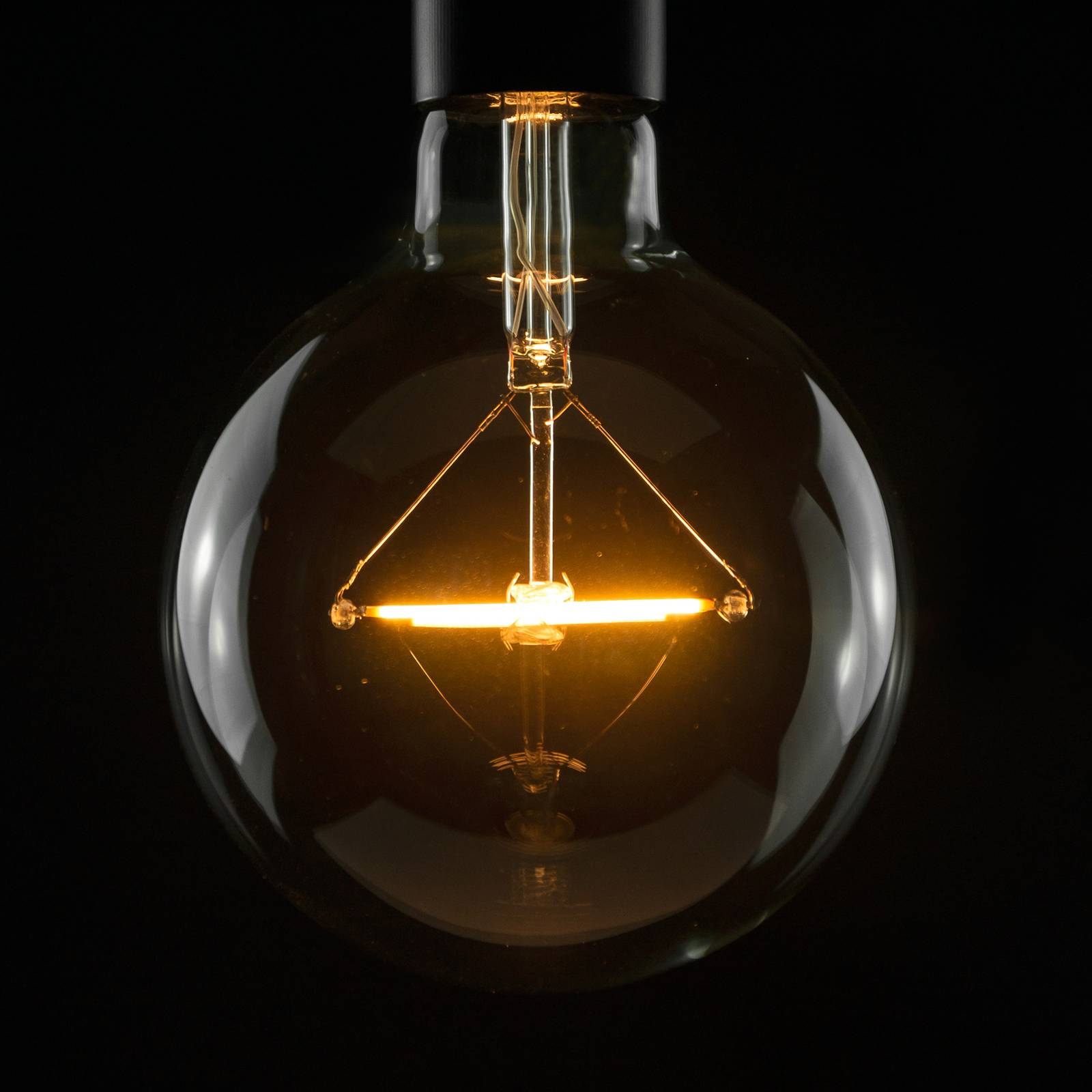 SEGULA LED-Globelampe E27 3W 2.200K dimmbar klar von Segula