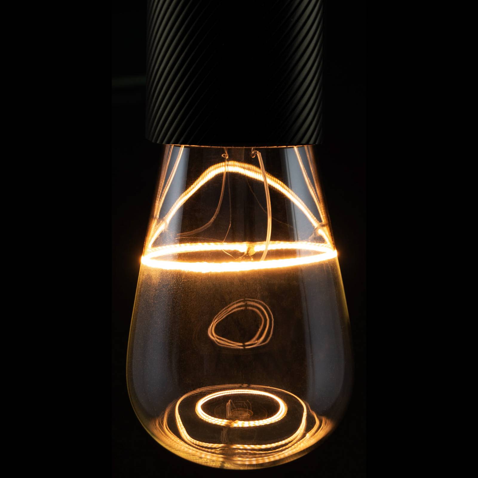 SEGULA LED Illusion Rustika E27 4W dim rauch/klar SEGULA LED Illusion Rustika E27 4W dim rauch/klar von Segula