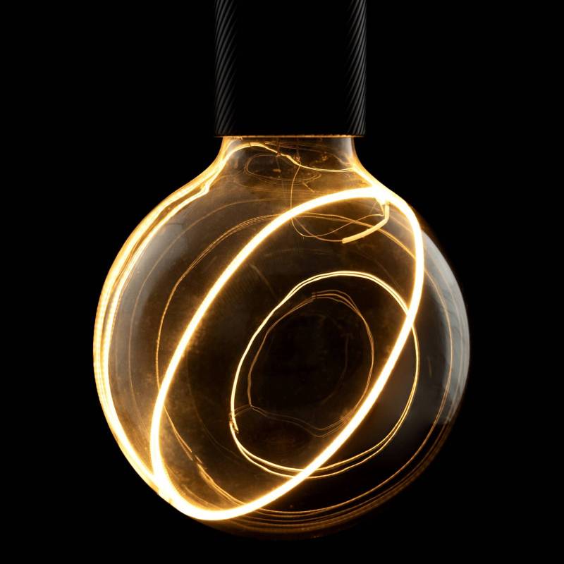 SEGULA LED Illusion G125 E27 5W Diagonal klar/rauch von Segula