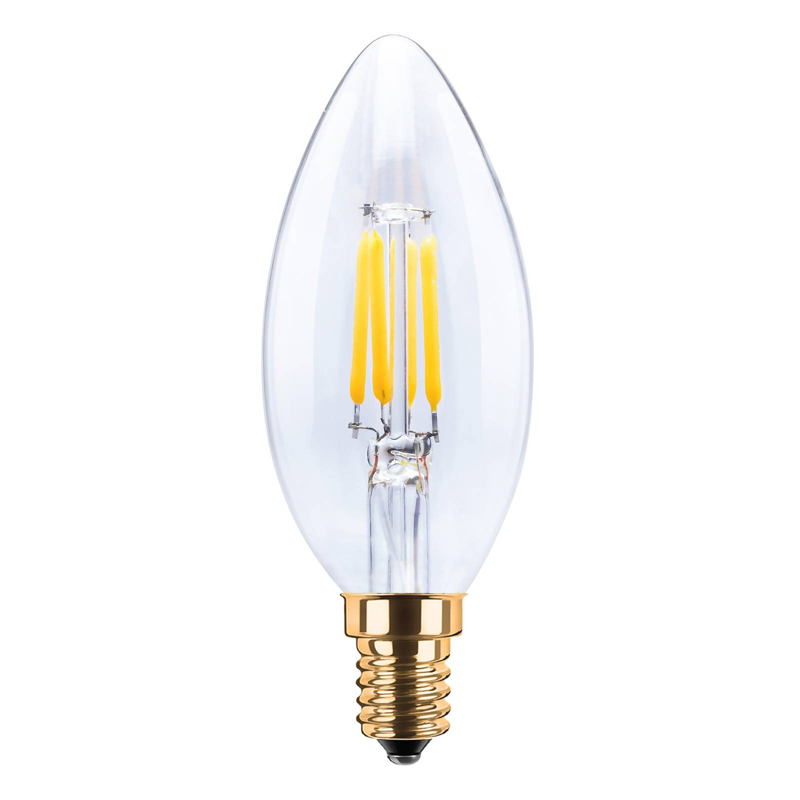 SEGULA LED-Kerzenlampe 24V DC E14 3W 922 Filament dim von Segula