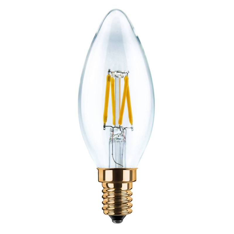 SEGULA LED-Kerzenlampe E14 3W 2.200K Filament klar von Segula