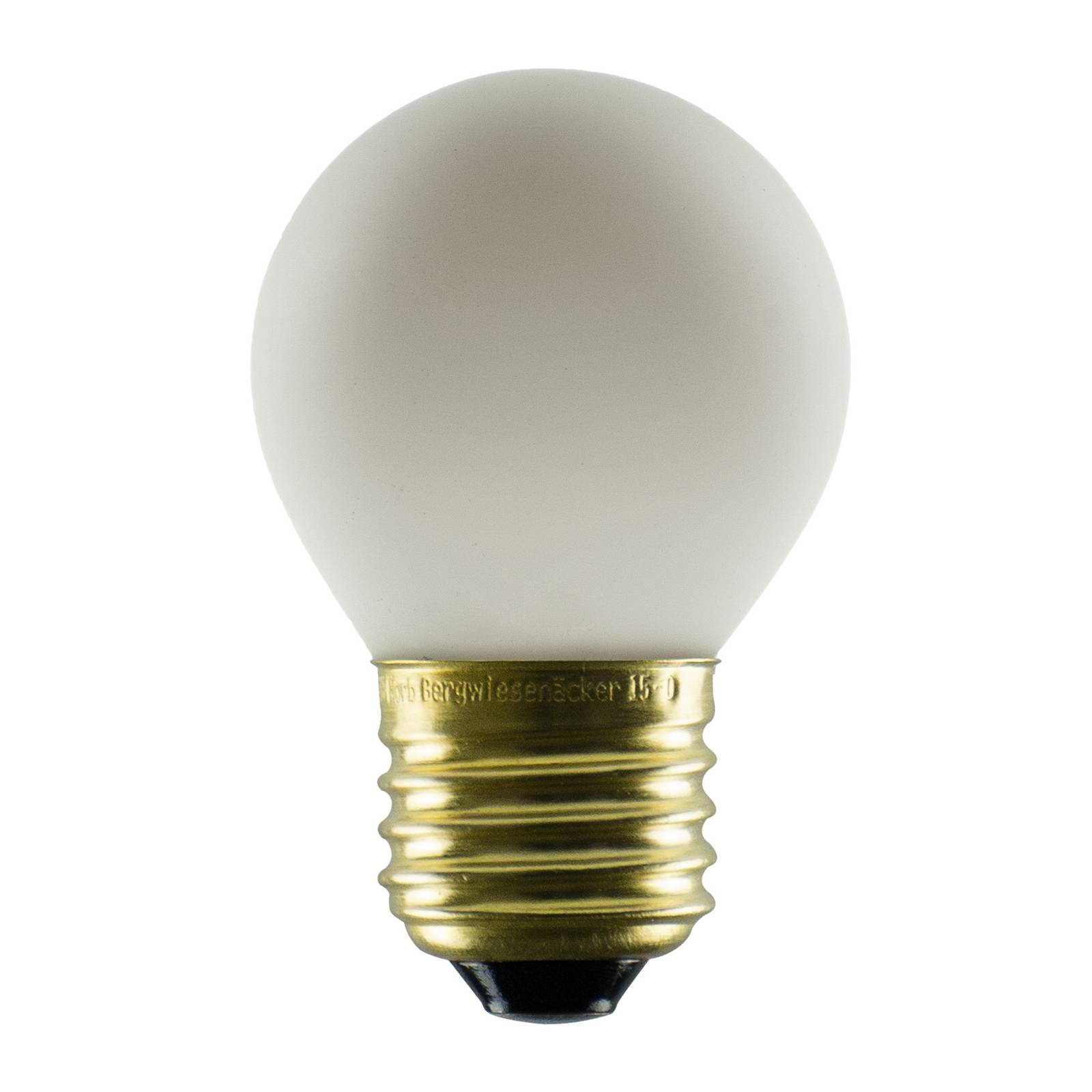 SEGULA LED-Lampe 24V DC E27 3W 922 Golfball matt dimm SEGULA LED-Lampe 24V DC E27 3W 922 Golfball matt dimm von Segula