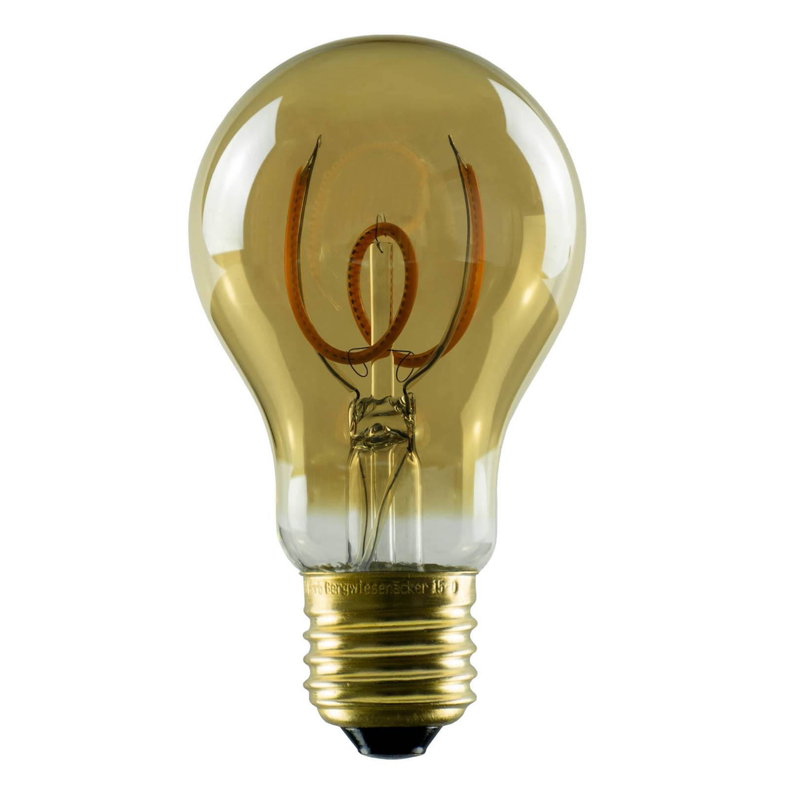 SEGULA LED-Lampe E27 3,2W A60 1.800K gold dimmbar von Segula