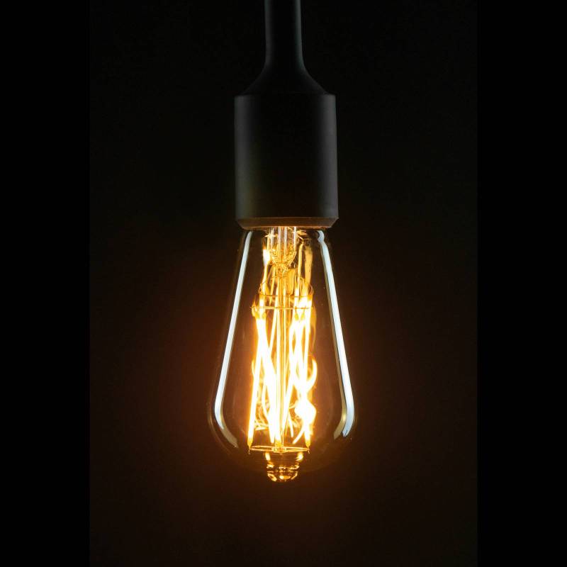 SEGULA LED-Lampe E27 ST64 5W 2.200K gold/gold dim von Segula