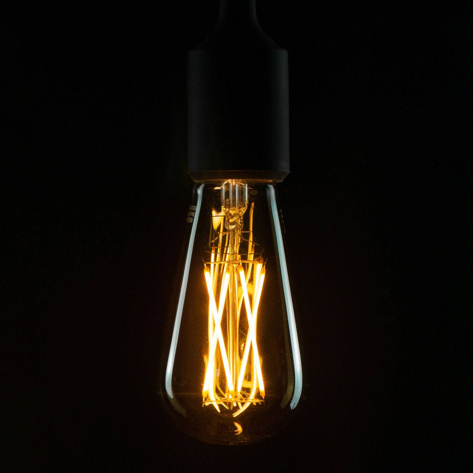 SEGULA LED-RustikalampeE27 5W Long Style grau SEGULA LED-RustikalampeE27 5W Long Style grau von Segula