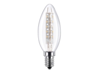 Segula - LED-Glühbirne - Kerzenform - klare Oberfläche - E14 - 2,7 W (entspricht 15 W) - Klasse A+ - 2600 K von Segula