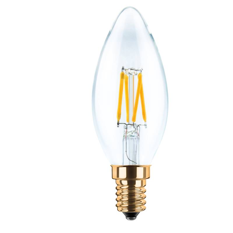 SEGULA LED Kerze klar E14 3W 260Lm 2200K dimmbar von Segula