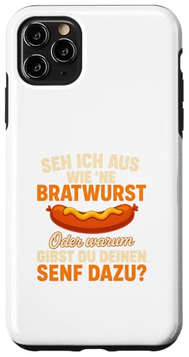 Seh Ich Aus Wie Eine Bratwurst Lustiger Grill Spruch Hülle für iPhone 11 Pro Max von Seh Ich Aus Wie Eine Bratwurst Grill Spruch