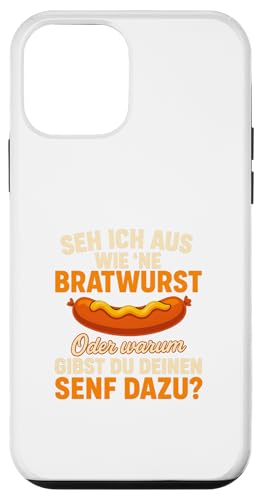 Seh Ich Aus Wie Eine Bratwurst Lustiger Grill Spruch Hülle für iPhone 12 mini von Seh Ich Aus Wie Eine Bratwurst Grill Spruch