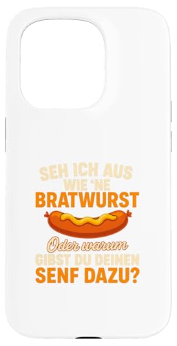 Seh Ich Aus Wie Eine Bratwurst Lustiger Grill Spruch Hülle für iPhone 15 Pro von Seh Ich Aus Wie Eine Bratwurst Grill Spruch