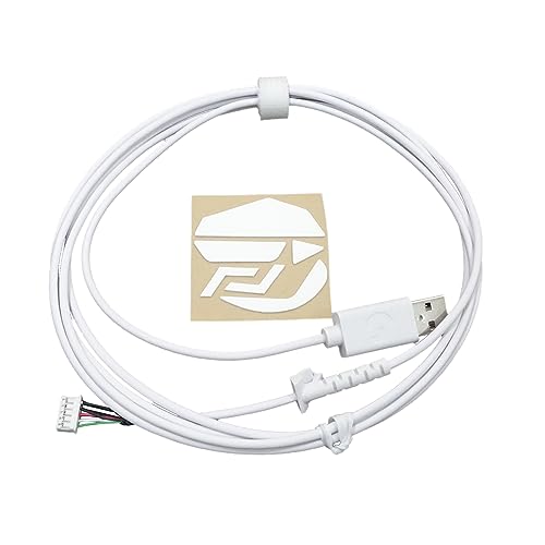 Sehuby Ersatzkabel, 1 Set USB-Mauskabel und Mausfüße für G502-Maus, Ersatzteil, Reparaturzubehör von Sehuby