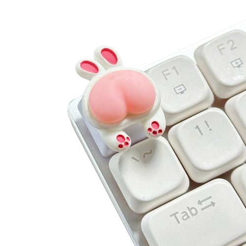 Sehuby Handgefertigte ABS-Tastenkappen, Pinkness, Schweinchen, Kaninchen, Katzen, Bär, Hintern, Keycap für mechanische 3D-Tastaturen, ESCs Sehuby Handgefertigte ABS-Tastenkappen, Pinkness, Schweinchen, Kaninchen, Katzen, Bär, Hintern, Keycap für mechanische 3D-Tastaturen, ESCs von Sehuby