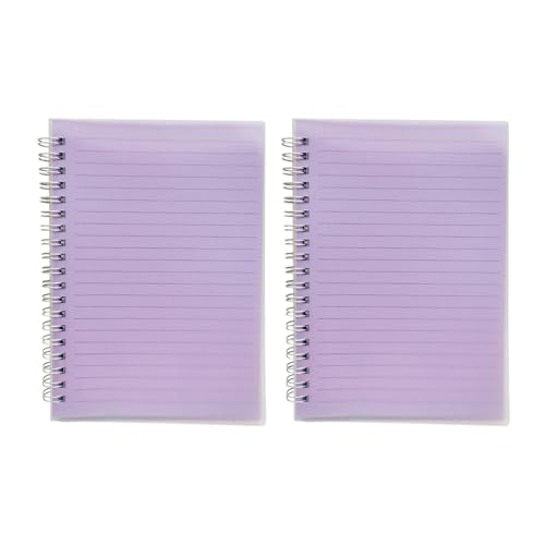 Sehuby Spiralen-Notizbuch, 2 Stück, B6-Spiralen, farbiges Papier, Notizbücher, Tagebuch, dickes Papier, Schreibwaren, Notizbücher, Reise-Notizblöcke Sehuby Spiralen-Notizbuch, 2 Stück, B6-Spiralen, farbiges Papier, Notizbücher, Tagebuch, dickes Papier, Schreibwaren, Notizbücher, Reise-Notizblöcke von Sehuby