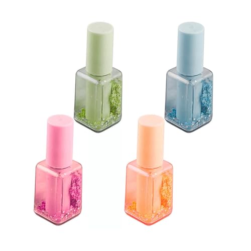 Sehuby Textmarker-Stift, 4 Stück, Nagellack-Form, Textmarker, Zeichenstift, Textmarker, Textmarker, Textmarker-Set, Schreibwaren für die Schule Sehuby Textmarker-Stift, 4 Stück, Nagellack-Form, Textmarker, Zeichenstift, Textmarker, Textmarker, Textmarker-Set, Schreibwaren für die Schule von Sehuby