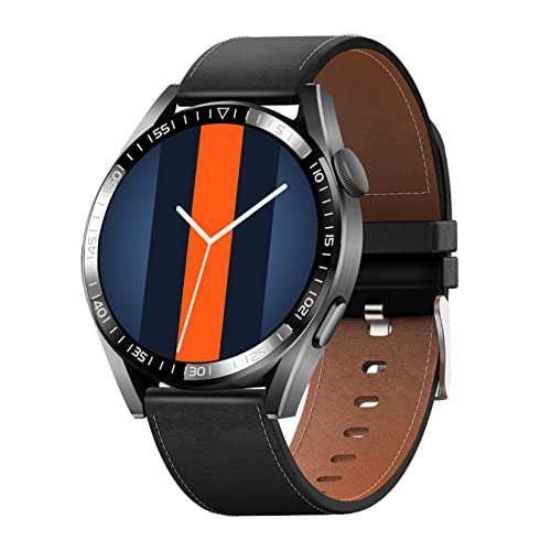 Smartwatch, Herren, Bluetooth, Anruf, Text, Aktivität, Fitness Tracker, Herzfrequenz, Blutdruck, SpO2, Schlafmonitor, Schrittzähler, Stoppuhr, IP68, wasserdicht, kompatibel mit iOS Android von Seiconer