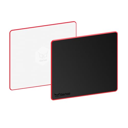 Seihoo Hartes Mauspad aus Kunststoff, wasserdicht, ultraglatt, kein störender Geruch, schnelle und genaue Steuerung für Büro und Gaming-Laptop Seihoo Hartes Mauspad aus Kunststoff, wasserdicht, ultraglatt, kein störender Geruch, schnelle und genaue Steuerung für Büro und Gaming-Laptop von Seihoo