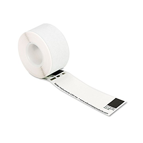 Seiko SLP-R2RL Etikettendrucker weiß – Etiketten zum Drucken (weiß, selbstklebender Etikettendrucker, abnehmbar, 8,9 cm, 2,8 cm, 260 Stück) von Seiko