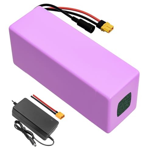 Mit 5A Ladegerät 17,5Ah 14S5P 52V 48V Batterie E-Bike E-Bike Elektrofahrrad Li-Ion anpassbar 270x110x70mm von Seilylanka