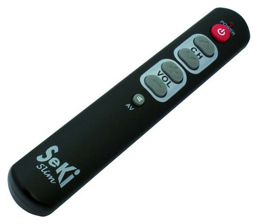 SeKi Slim Fernbedienung schwarz SeKi Slim Fernbedienung schwarz von Seki