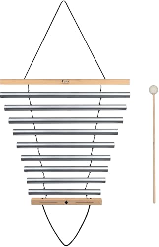 Harmony Chimes 9 Natural in C, incl. Bag and Mallet von sela