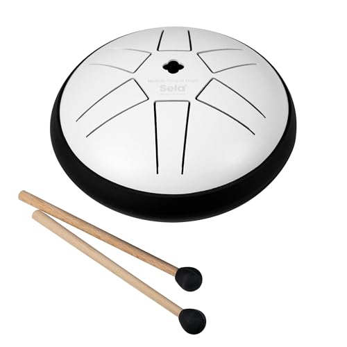 Melody Tongue Drum 5,5" B5 White von Sela